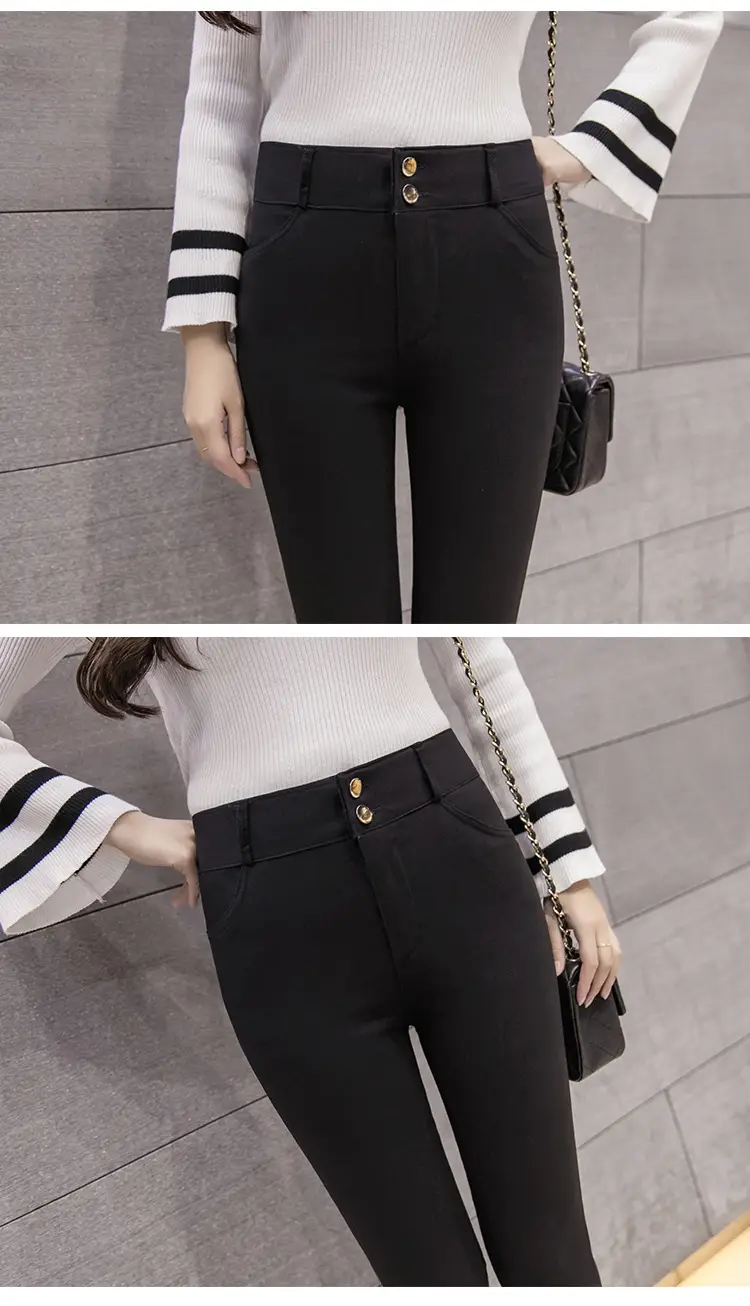 Women's Thin Leggings Black High Waist Slimming 2025 — feature 16