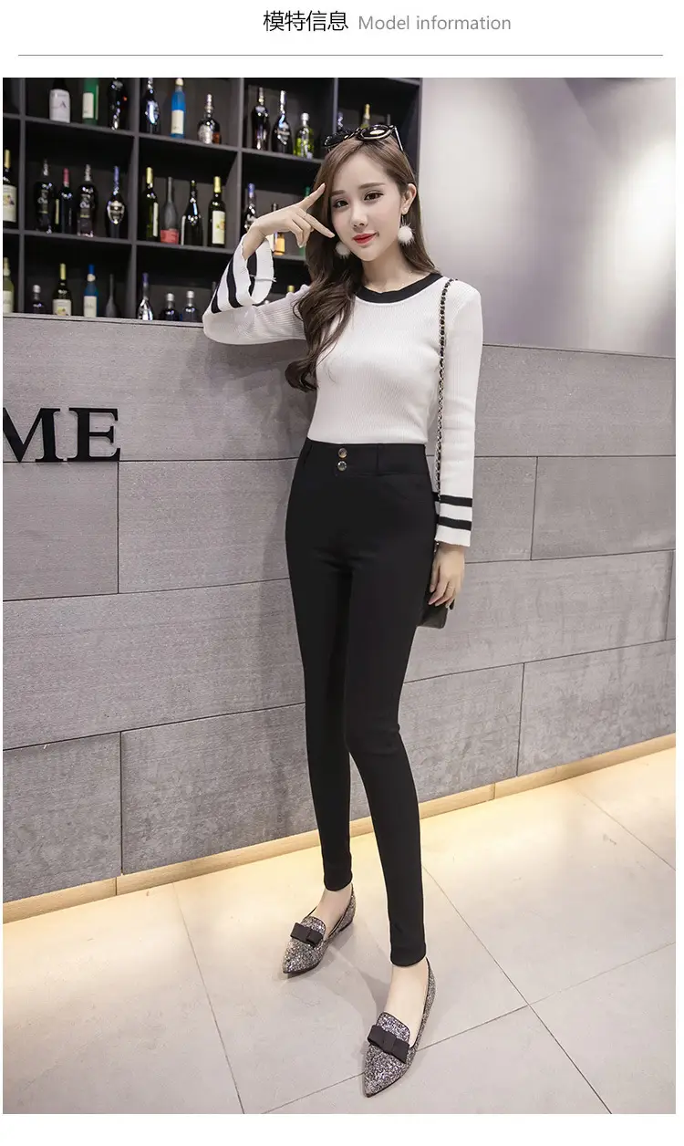 Women's Thin Leggings Black High Waist Slimming 2025 — feature 8