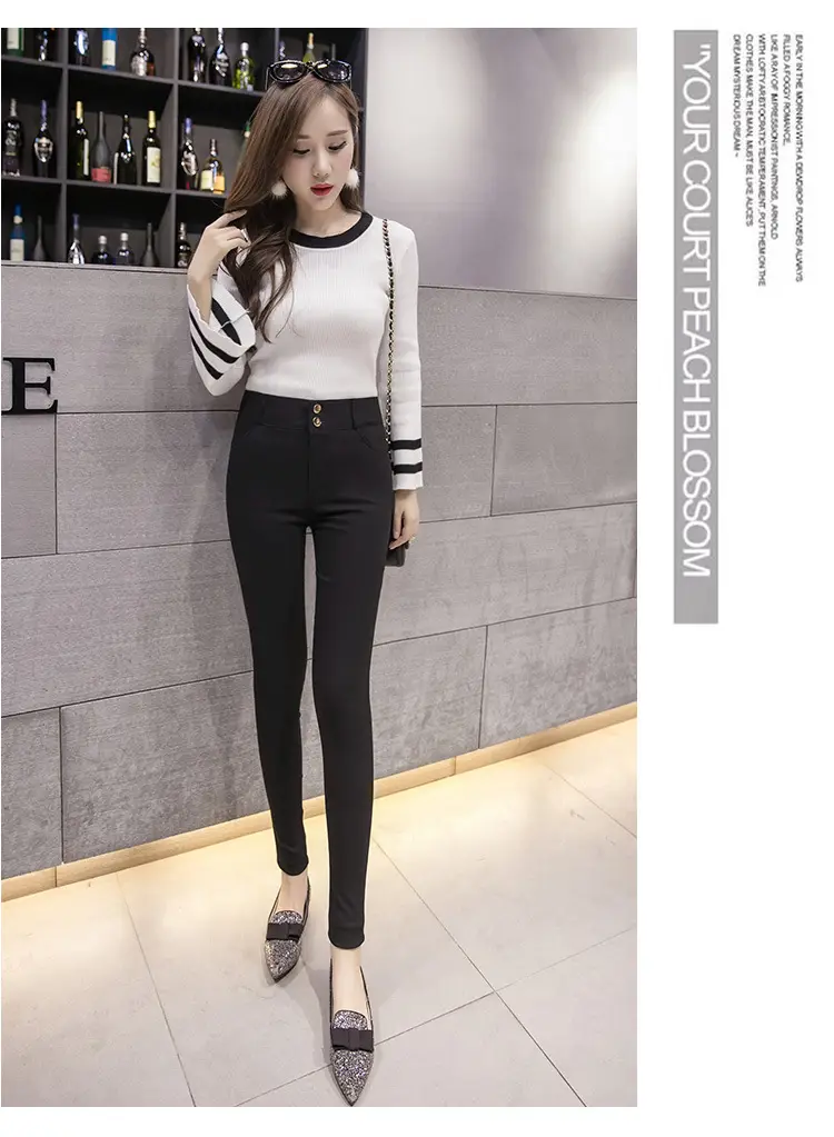 Women's Thin Leggings Black High Waist Slimming 2025 — feature 9