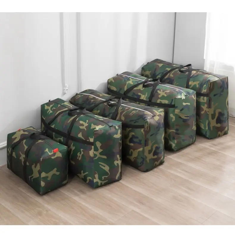 Oxford Cloth Moving Bag Green Camo 10x10 — feature 14