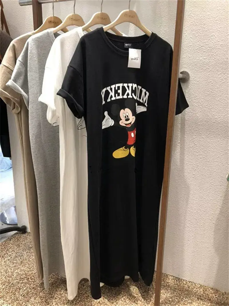 Korean Dongdaemun Short Sleeve T-Shirt Women Cartoon Black 2026 — feature 15