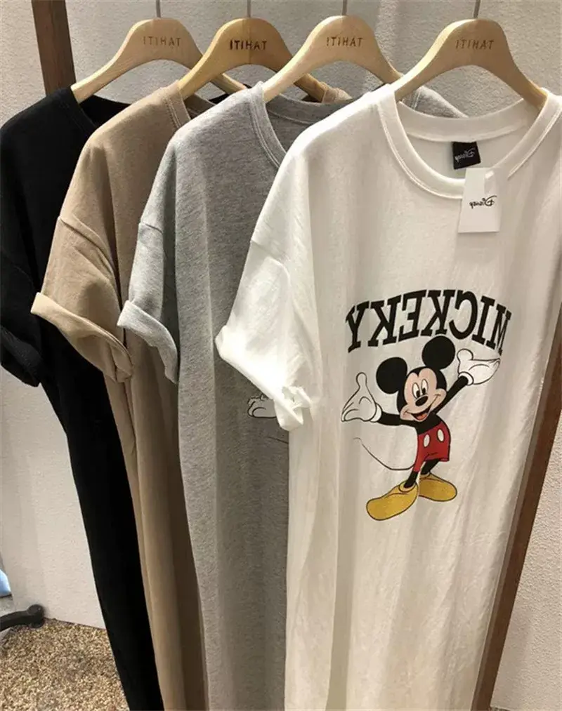 Korean Dongdaemun Short Sleeve T-Shirt Women Cartoon Black 2026 — feature 16