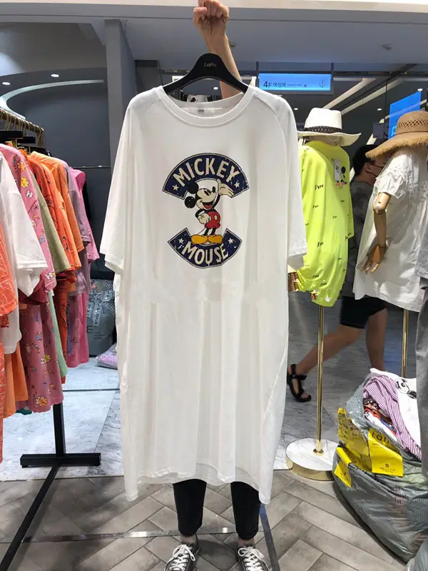 Korean Dongdaemun Short Sleeve T-Shirt Women Cartoon Black 2026 - Image 9