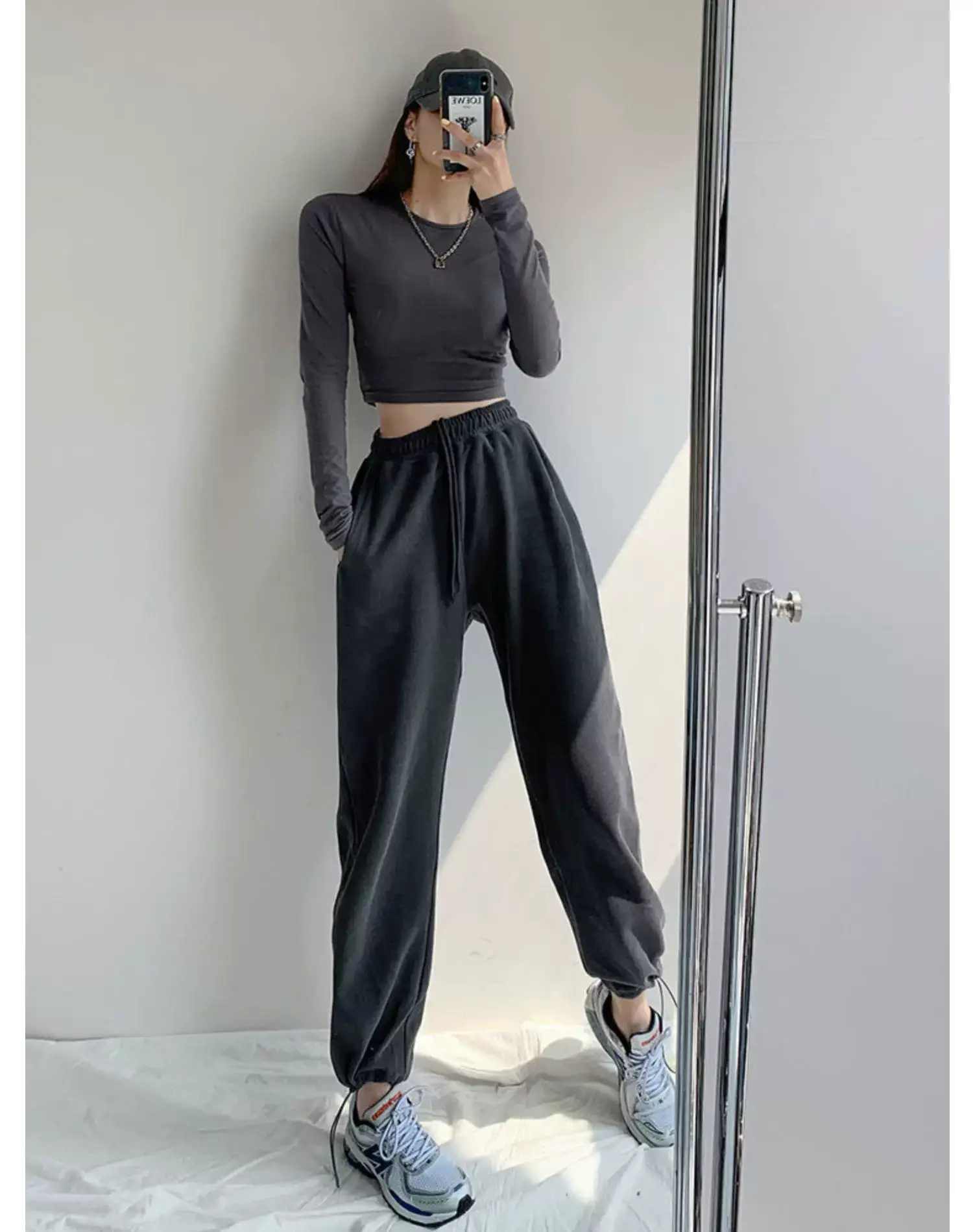Women Drawstring Jogger Pants White 2026 — feature 25