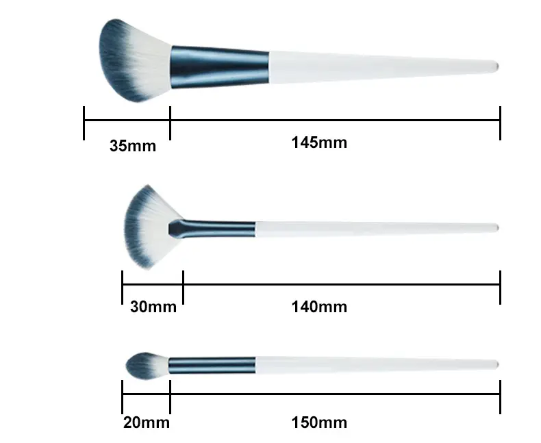 Cangzhou Bamboo Painted Makeup Brush Set — feature 8