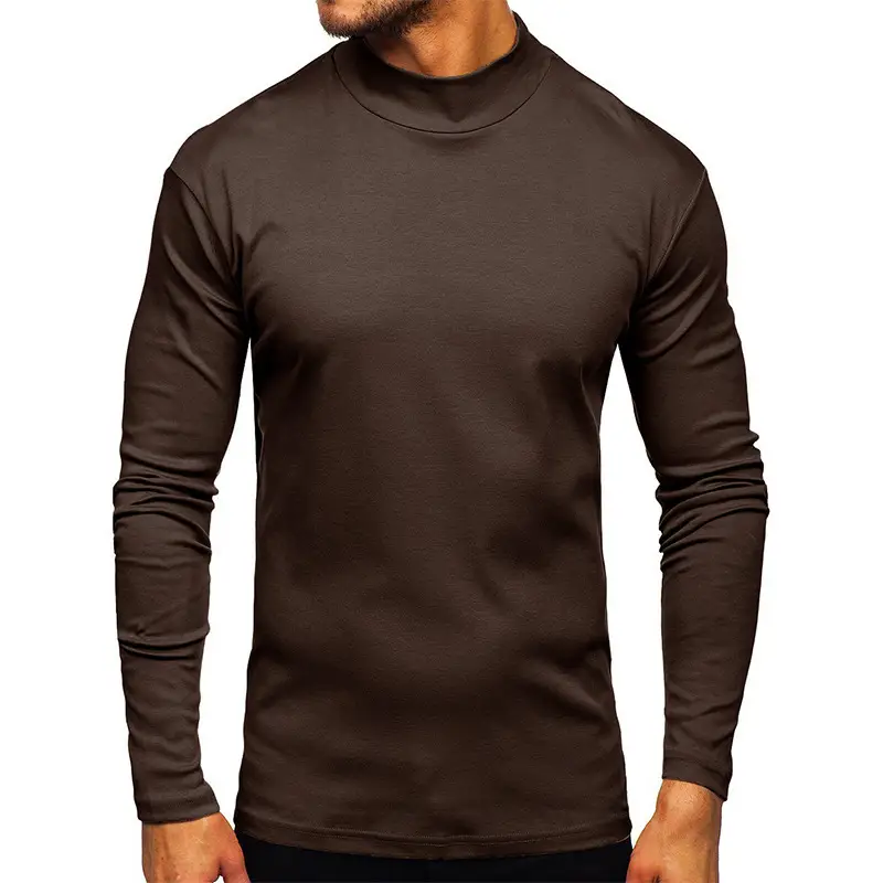 Men's White High Collar Fleece Loner Shirt - Image 11