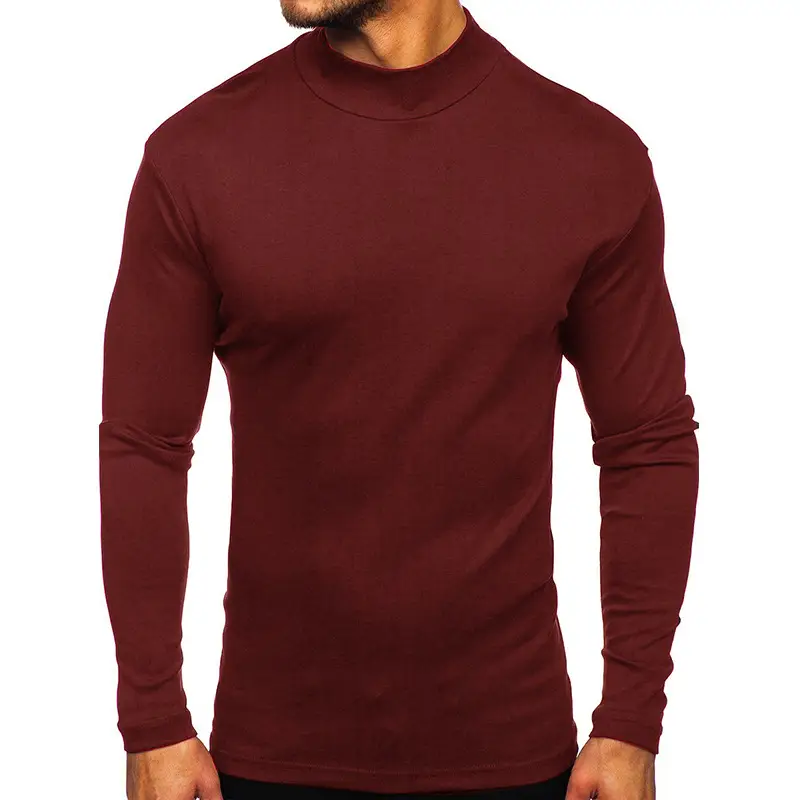 Men's White High Collar Fleece Loner Shirt - Image 6