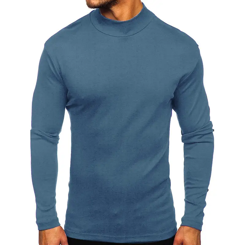 Men's White High Collar Fleece Loner Shirt - Image 7