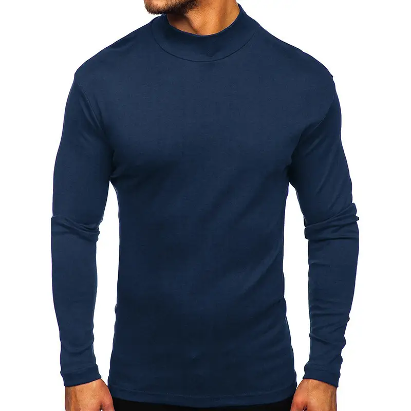 Men's White High Collar Fleece Loner Shirt - Image 8