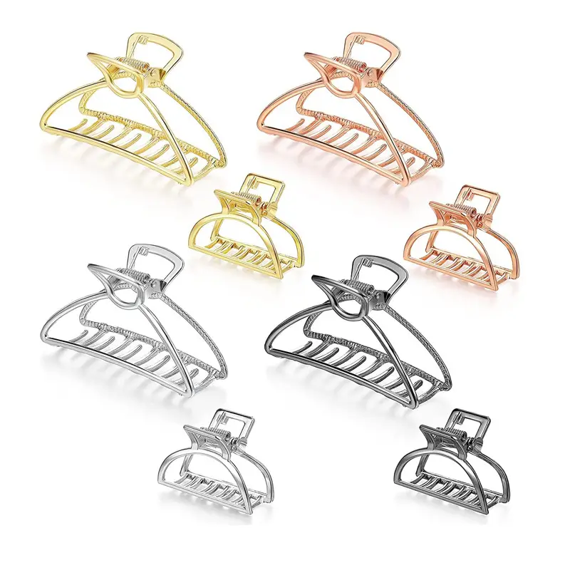 Cross-Border Hair Clip for Women, Gold, Silver, Rose Gold - Image 5