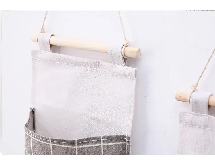 Three-Pocket Hanging Storage Bag for Home & Dorm — feature 10
