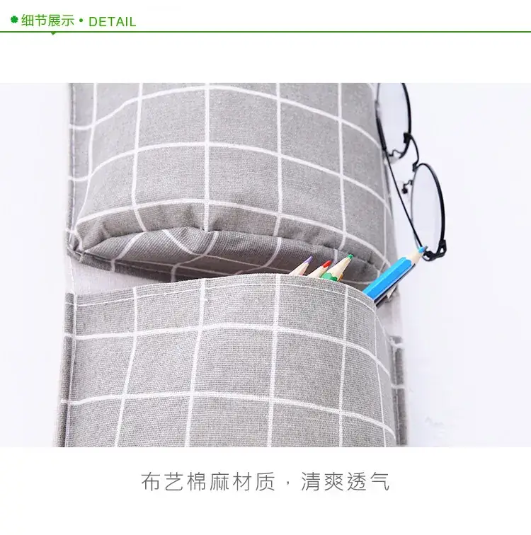 Three-Pocket Hanging Storage Bag for Home & Dorm — feature 12