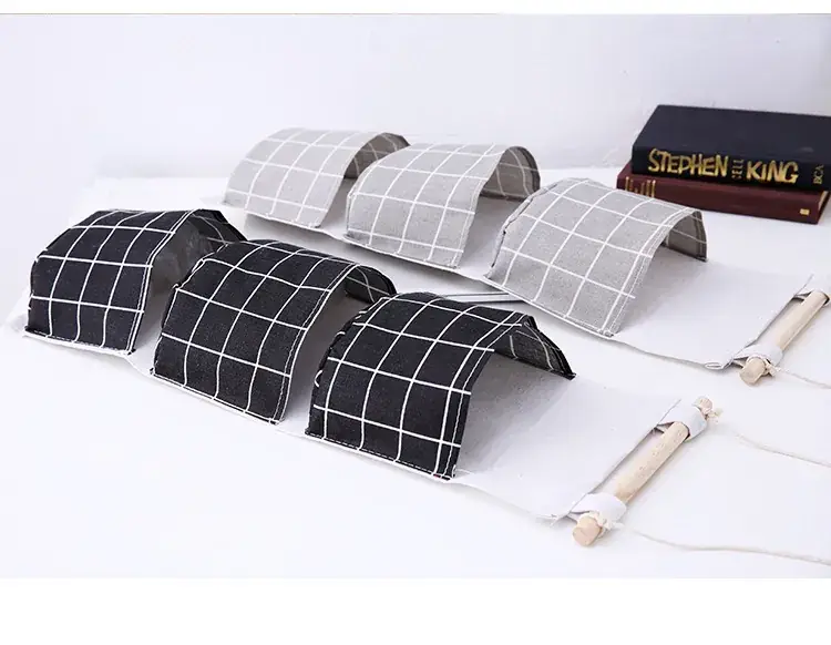 Three-Pocket Hanging Storage Bag for Home & Dorm — feature 6