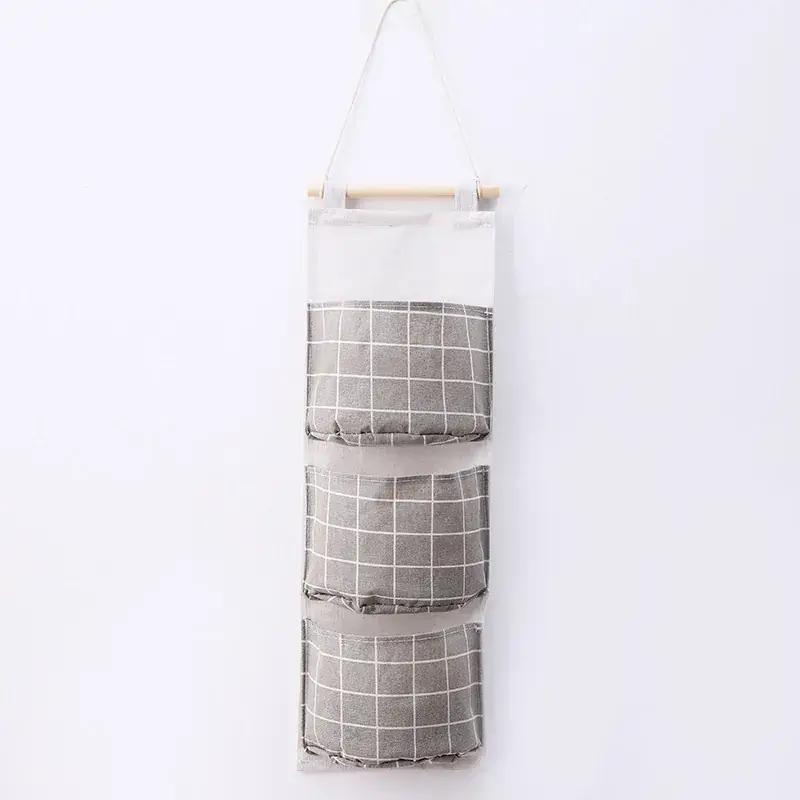 Three-Pocket Hanging Storage Bag for Home & Dorm - Image 5