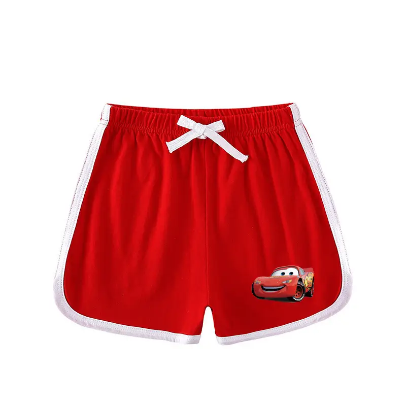 2023 Kids Car Story T-Shirt Shorts Set Black White