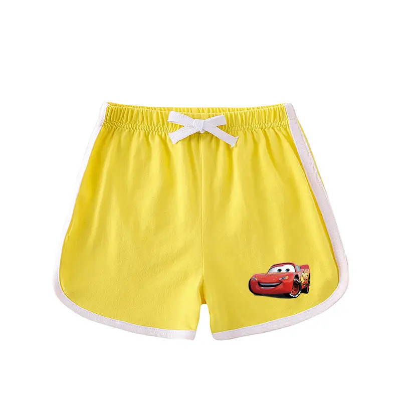 2023 Kids Car Story T-Shirt Shorts Set Black White