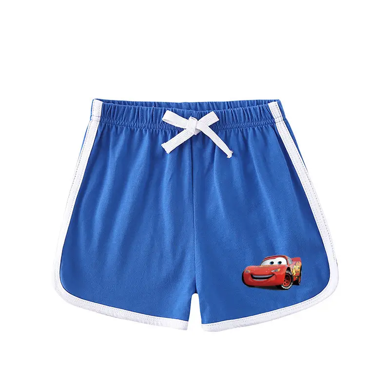 2023 Kids Car Story T-Shirt Shorts Set Black White
