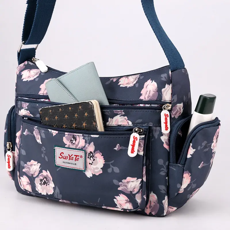 Women's Floral Crossbody Bag 6 Colors Mobile Phone Purse - Image 9