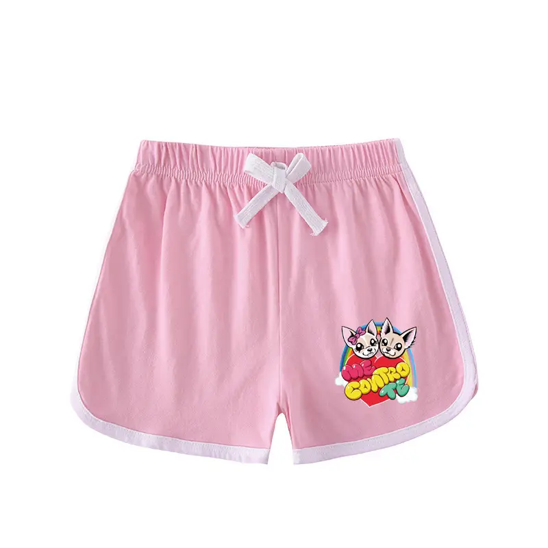 Yellow Cartoon Baby Shorts for Girls Summer Wear - Image 16