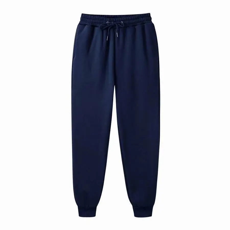 Purple Men's Sweatpants Casual Joggers Drawstring Waist - Image 12