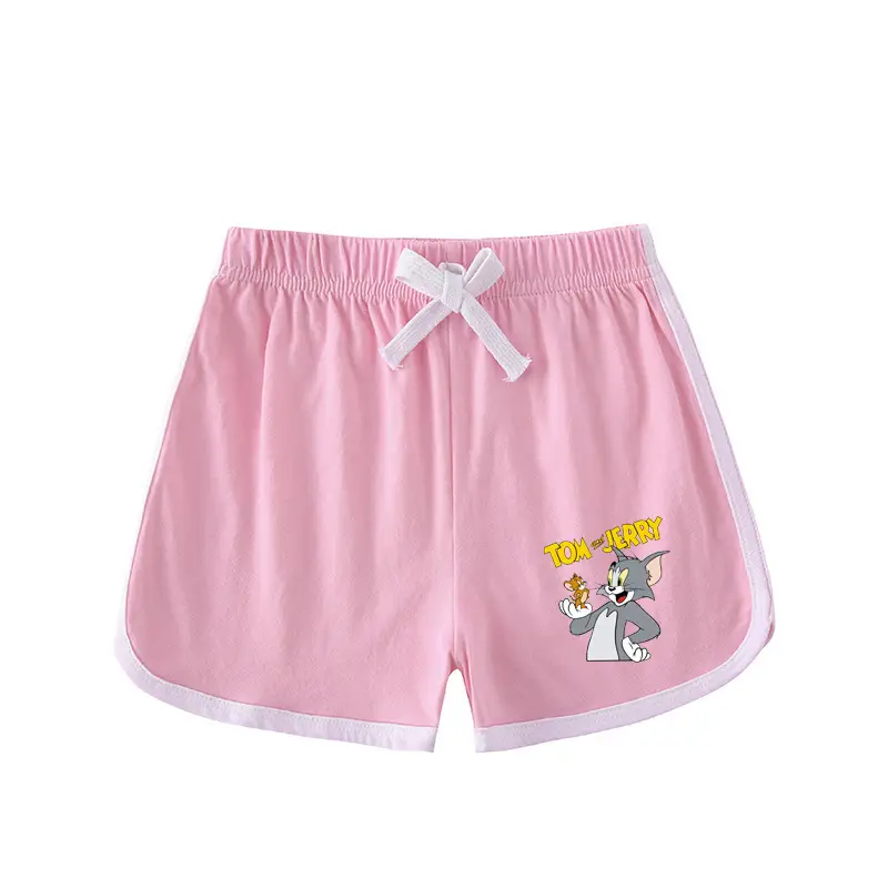 Tom and Jerry 2Pc Cotton Shorts T-Shirt Set Light Blue