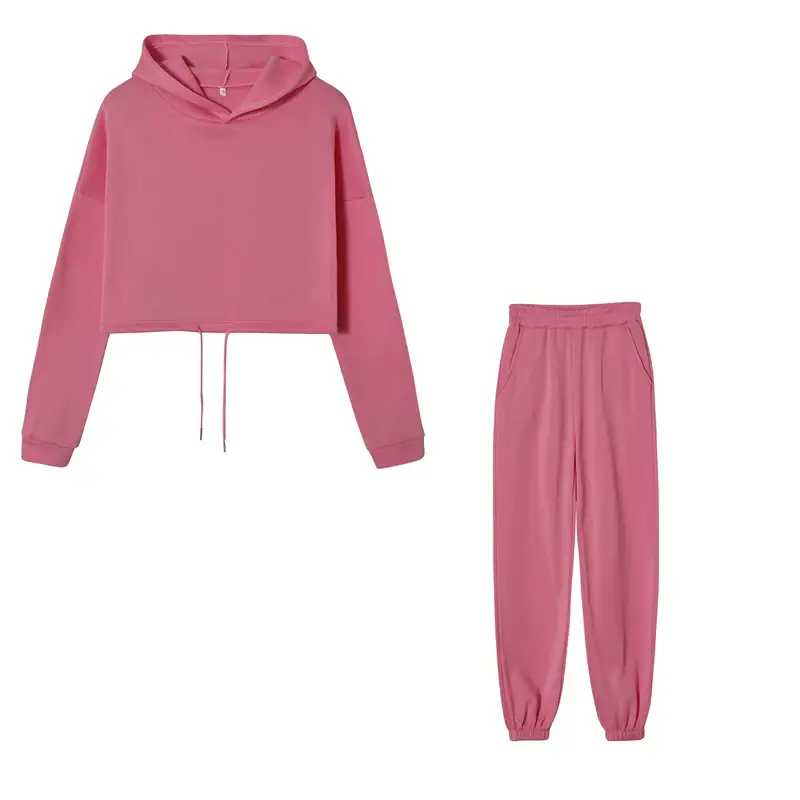 White 2-Piece Hoodie Track Suit for Women — feature 26