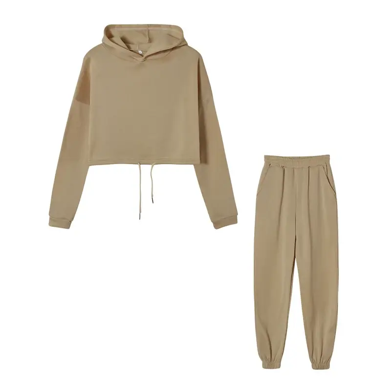 White 2-Piece Hoodie Track Suit for Women — feature 28