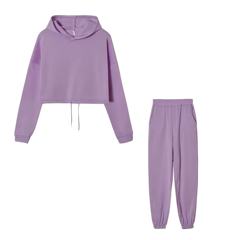 White 2-Piece Hoodie Track Suit for Women — feature 32