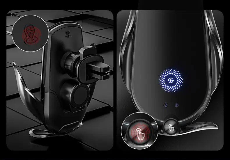 Magic clip M123 car wireless phone charger bracket — feature 13