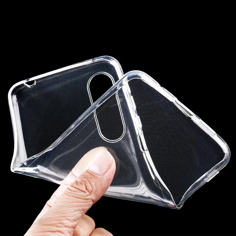 Transparent TPU 5 Phone Case Waterproof Patterned Edge