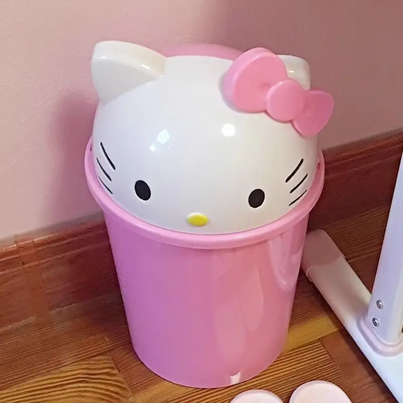 Hello Kitty Fleece Toilet Ring Pink Universal 3-Piece Set