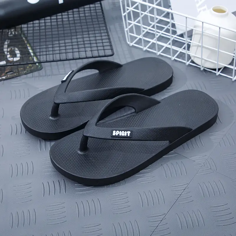 Men's Blue Fashion Flip-Flops PVC Casual Sandals