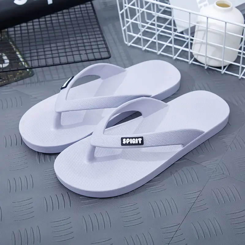 Men's Blue Fashion Flip-Flops PVC Casual Sandals