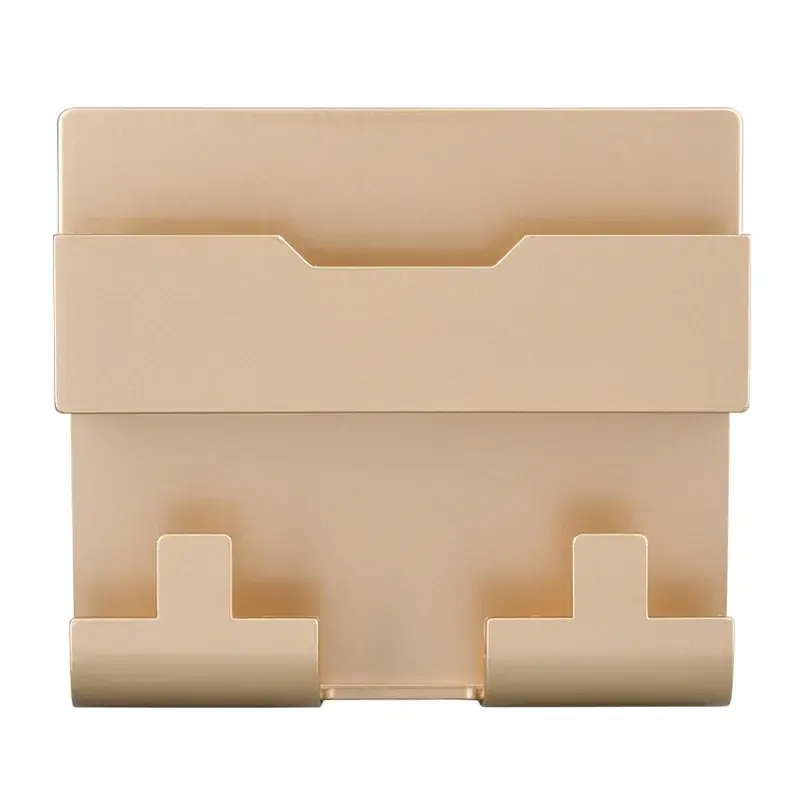 Wall-Mounted Phone Charging Bracket with Adhesive Storage - Image 6