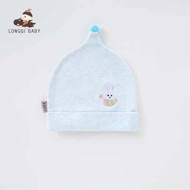 Pink Cartoon Baby Hat for Newborns Double Layer Thick - Image 4