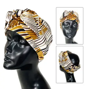 Retro Paisley Cross Hair Band Headscarf — feature 5