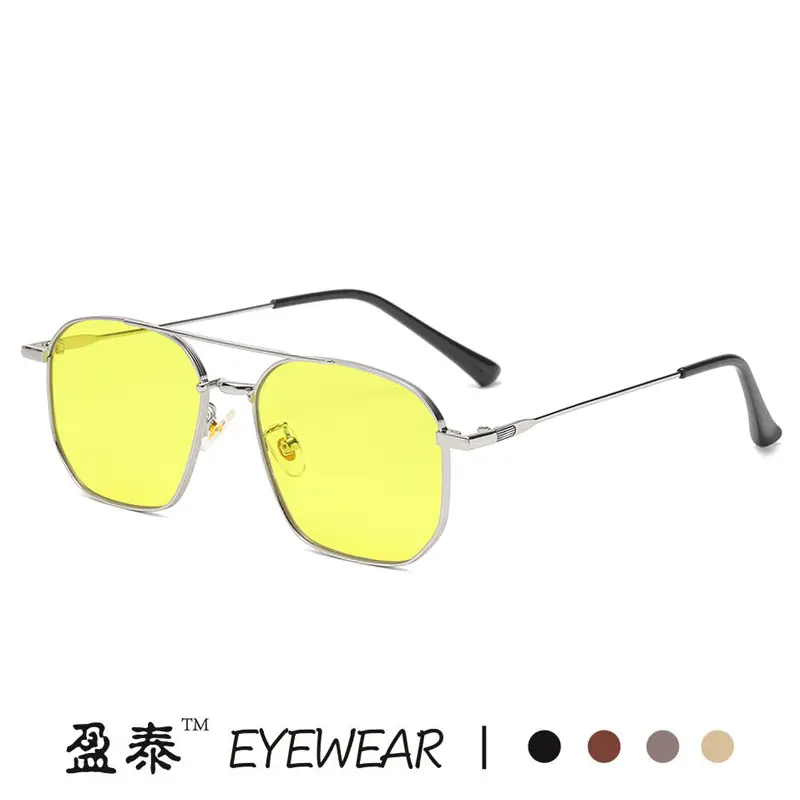 Black Orange Sunglasses for Men Women Street Photography - Image 11