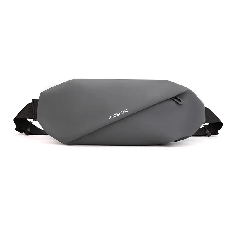 Men Crossbody Bag Black Casual Sports Bag - Image 7
