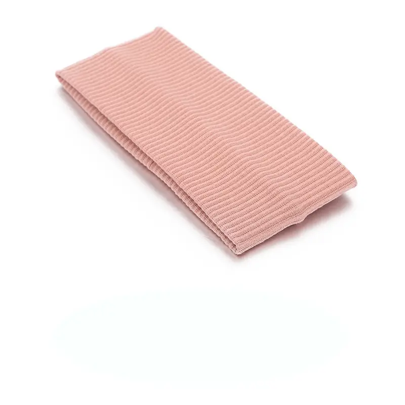 Women's Korean Style Knitted Headband Red Wide Brim Sweat Absorbent Running Sports Hair Bandage Wholesale - Image 3