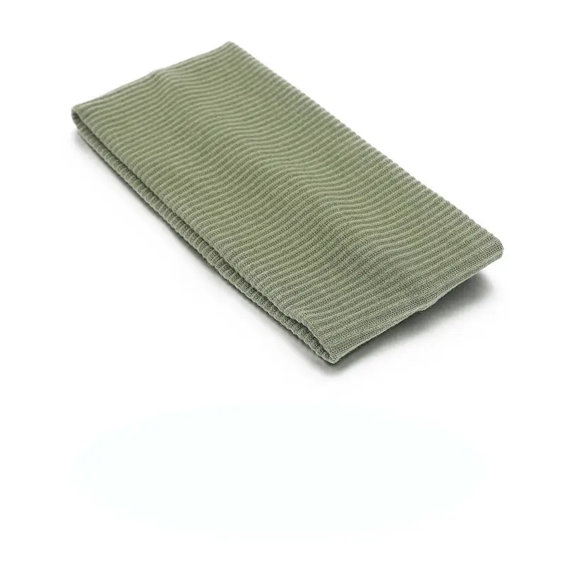 Women's Korean Style Knitted Headband Red Wide Brim Sweat Absorbent Running Sports Hair Bandage Wholesale - Image 9