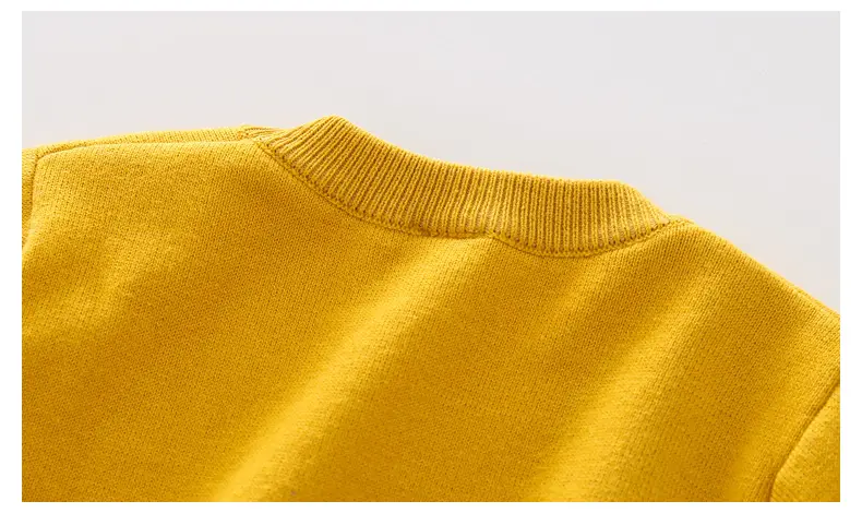 Baby Sweater Yellow Orange Blue Animal Print Kids — feature 16
