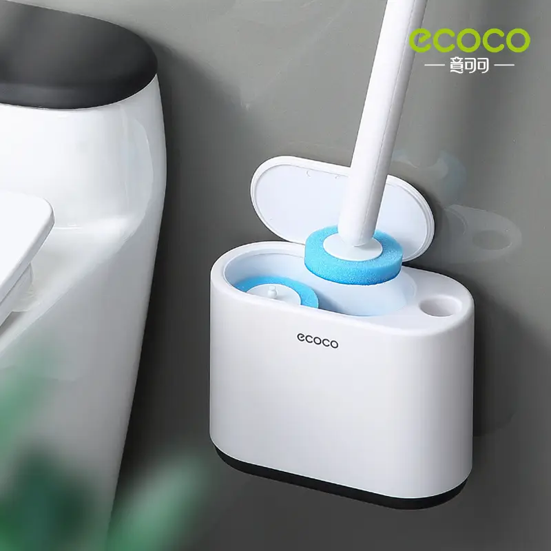 Wall-Mounted Toilet Brush with Free Cleaning Pads - Image 15