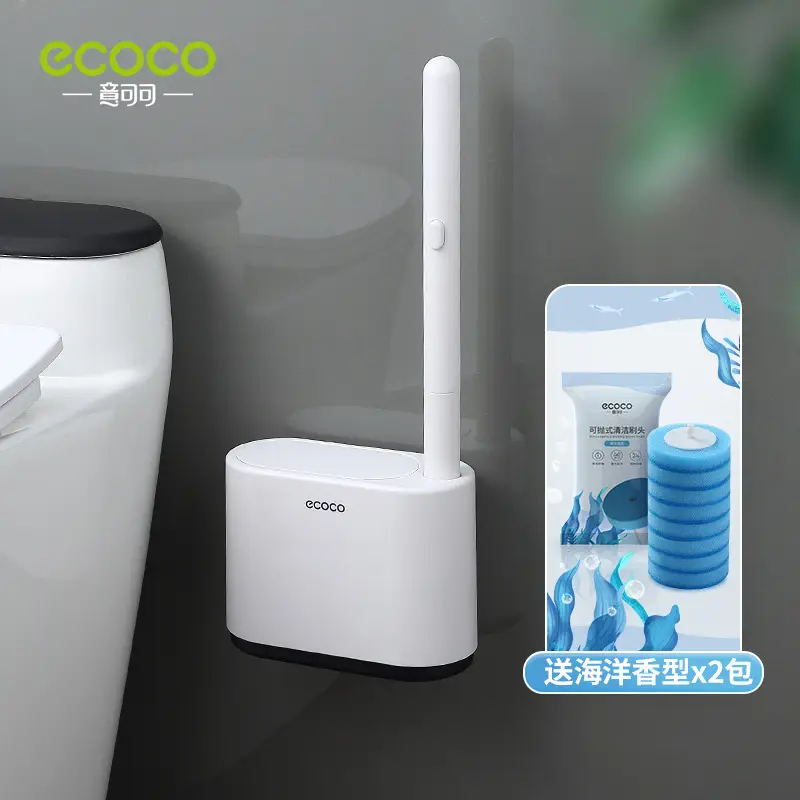 Classic black upgrade [wall toilet brush ocean fragrance brush head 16]]