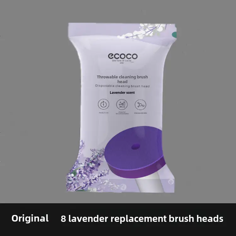 Wall-Mounted Toilet Brush with Free Cleaning Pads - Image 9