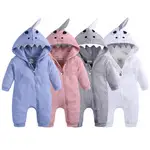 Newborn Bear Hooded Onesie Cream Full Zip — feature 10