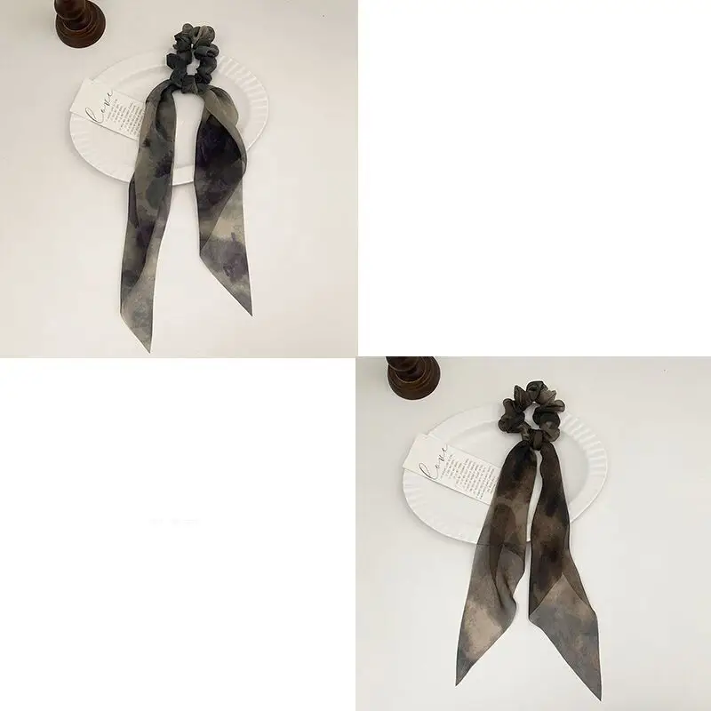 Super Fairy French Style Black Hair Rope for Women - Image 2