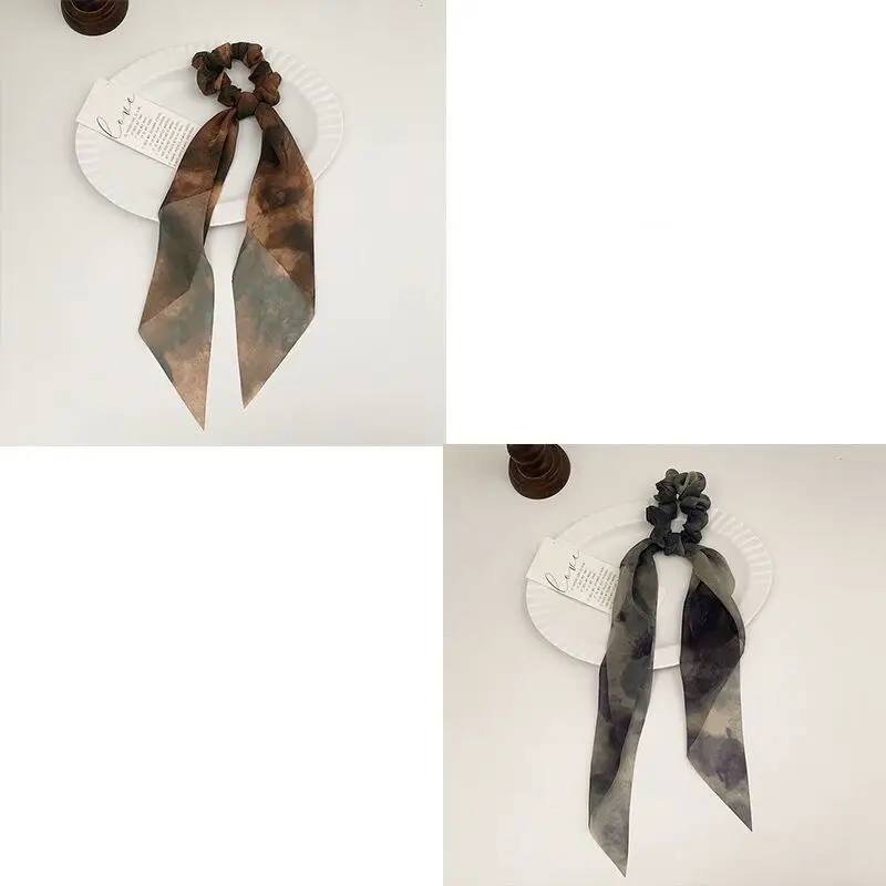 Super Fairy French Style Black Hair Rope for Women - Image 3