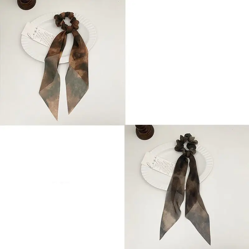 Super Fairy French Style Black Hair Rope for Women - Image 4