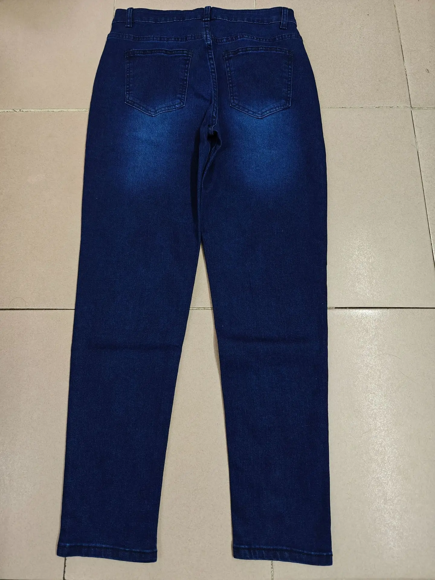 Men's Grey Elastic Tight Jeans Large Quantity — feature 4
