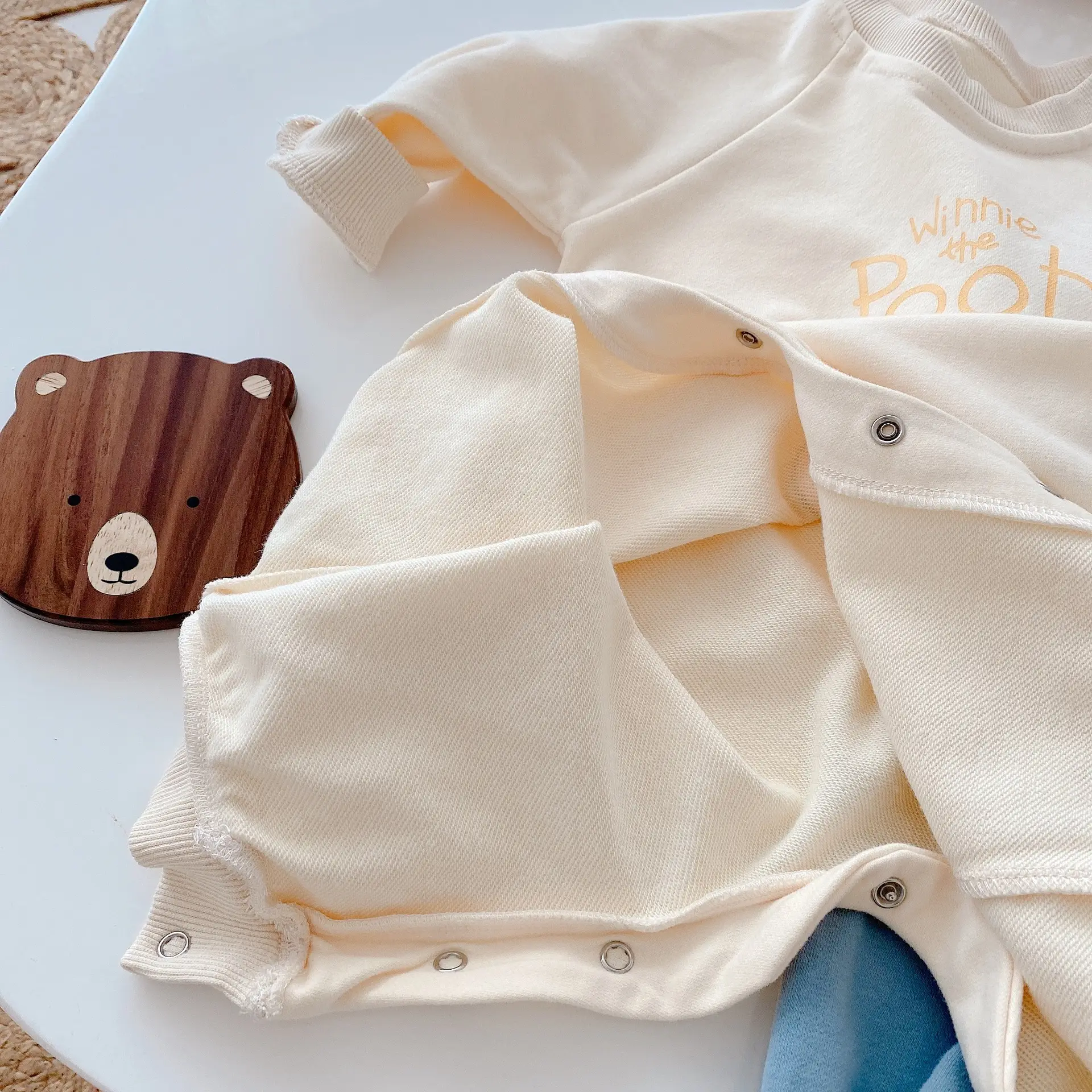 Baby Cartoon Jumpsuit 0-2Yr Cotton Cute Crawling Suit